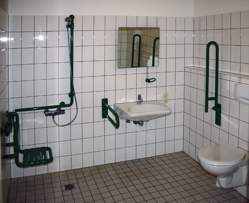 Behindertengerechte Badezimmer
